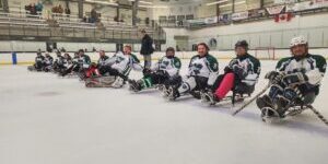 Kindersley Sledge Tournament Post